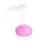 Large LED pendant in pink